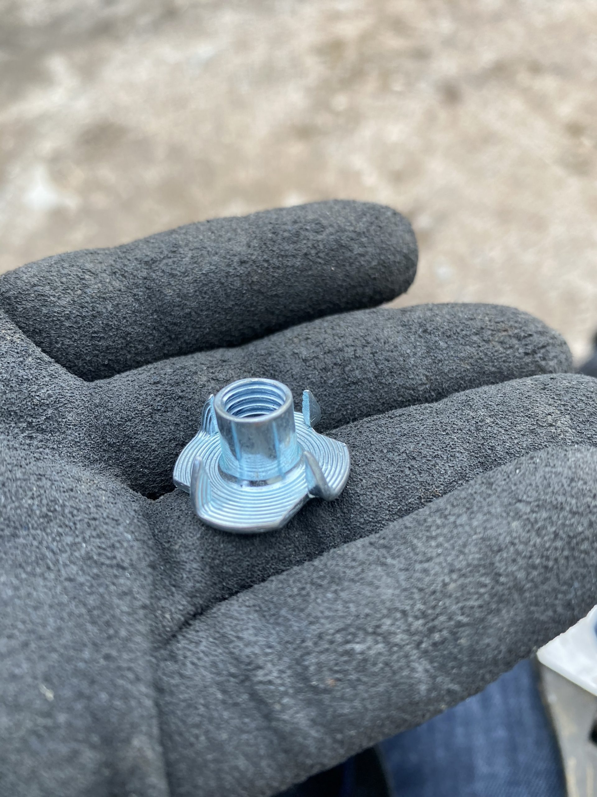 Islagsmutter M8 Brodd & bricka - Bild 3